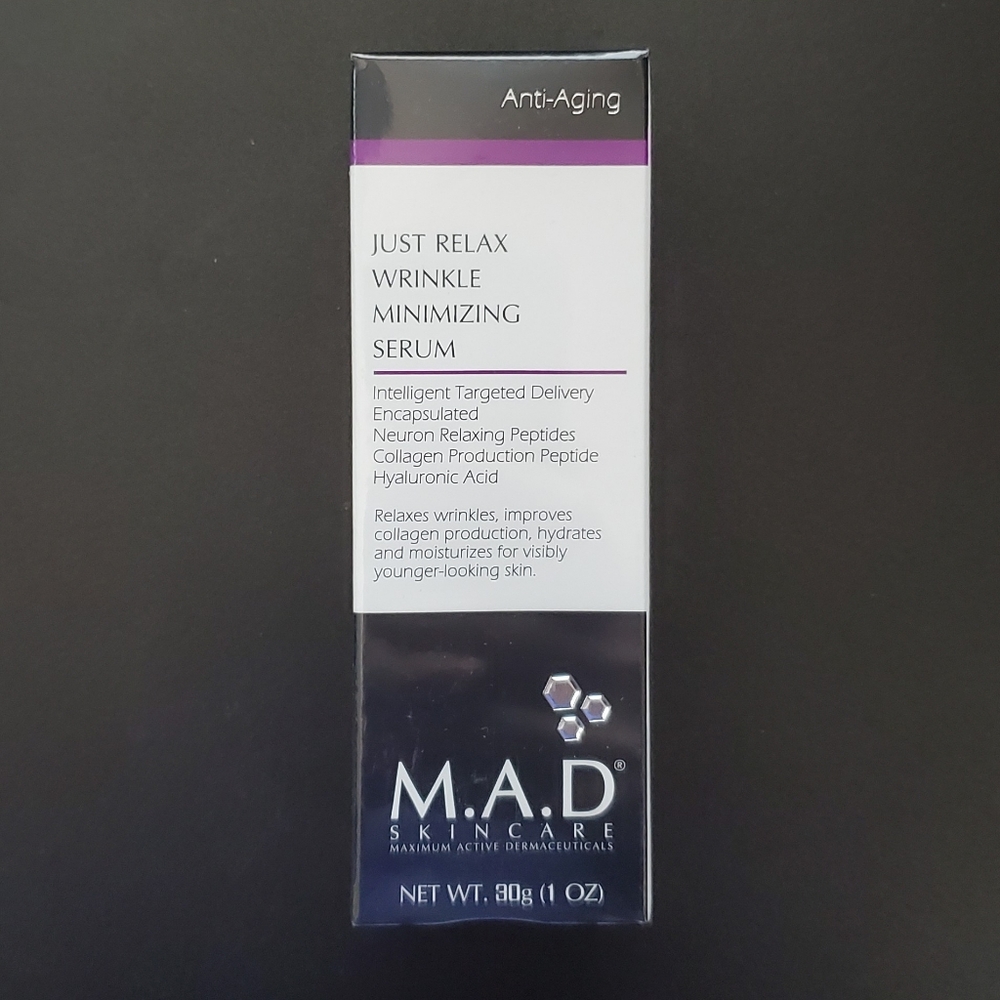 M.A.D JUST RELAX WRINKLE MINIMIZING SERUM